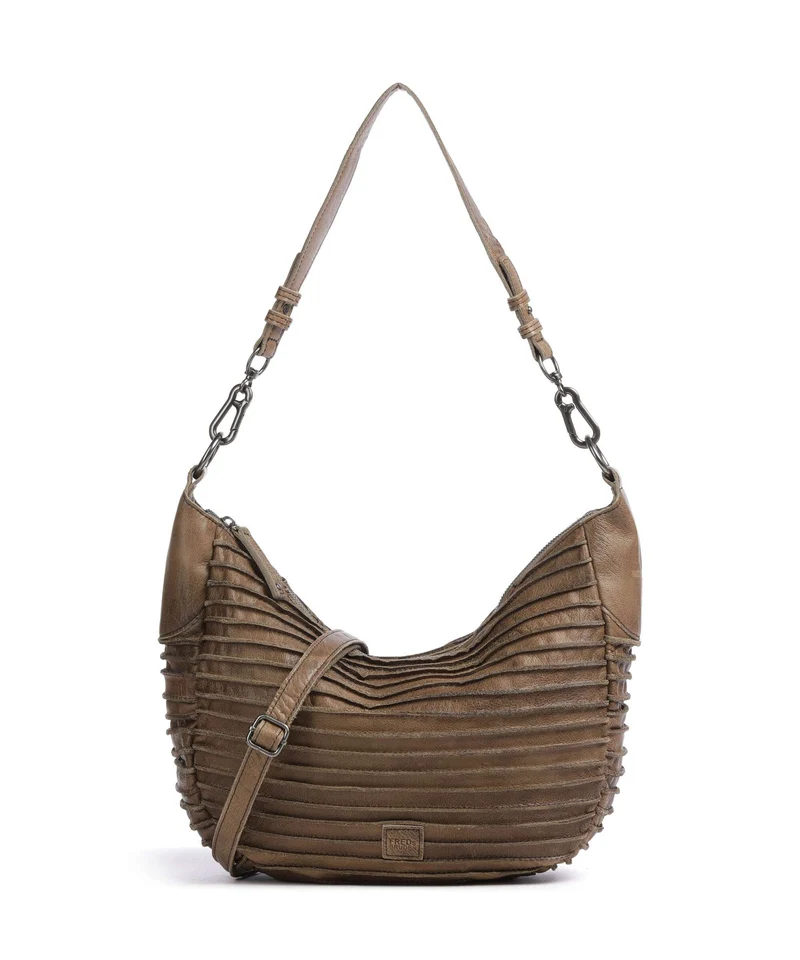 FredsBruder Bestseller Riffel Flowow Borsa hobo olive