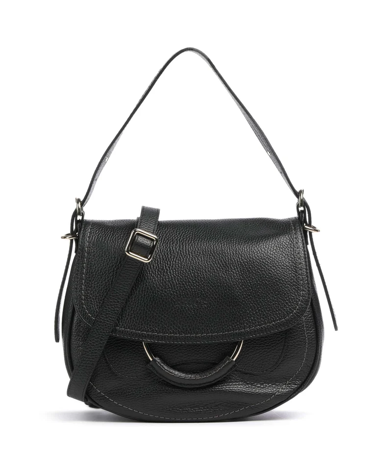 Brics Gondola Stella medium Borsa a spalla nero