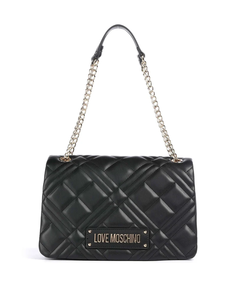 Love Moschino Quilted Borsa a spalla nero