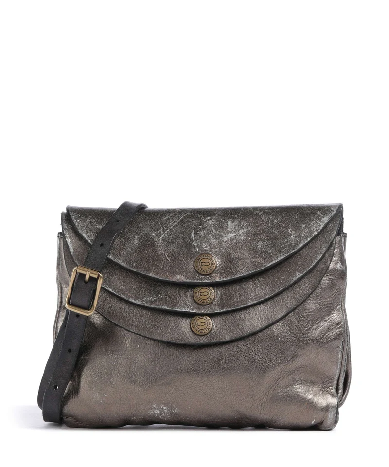Campomaggi Borsa a tracolla lead grey