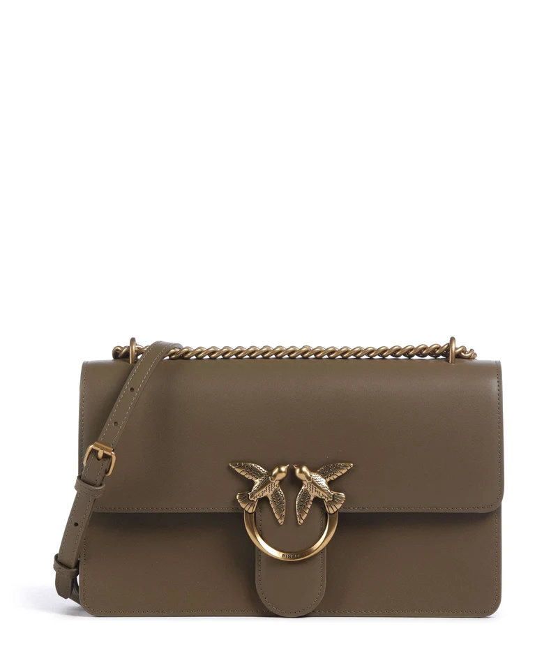 Pinko Love One Classic Borsa a spalla scricciolo/antique gold