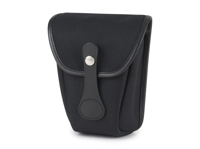 Billingham Tasca AVEA08 FibreNyte Nero/Bordi Cuoio nero + finiture nichel