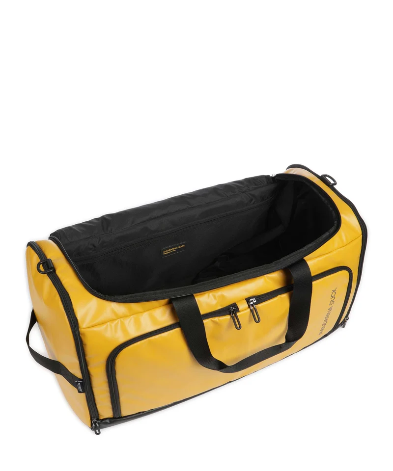Mandarina Duck Eco Coated Borsone da viaggio duck yellow