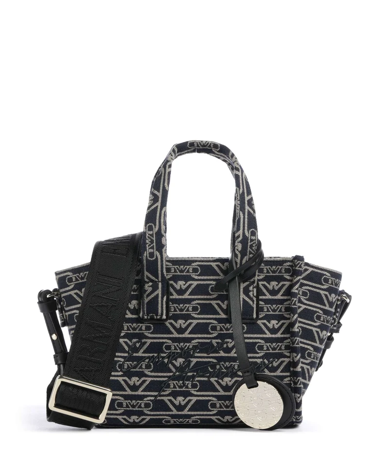 Emporio Armani La Gio Borsa a tracolla blu/ecru