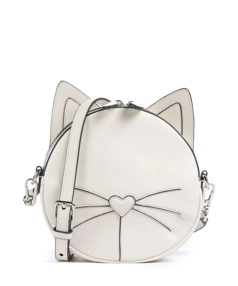 Karl Lagerfeld Ikon Chat Borsa a tracolla off white