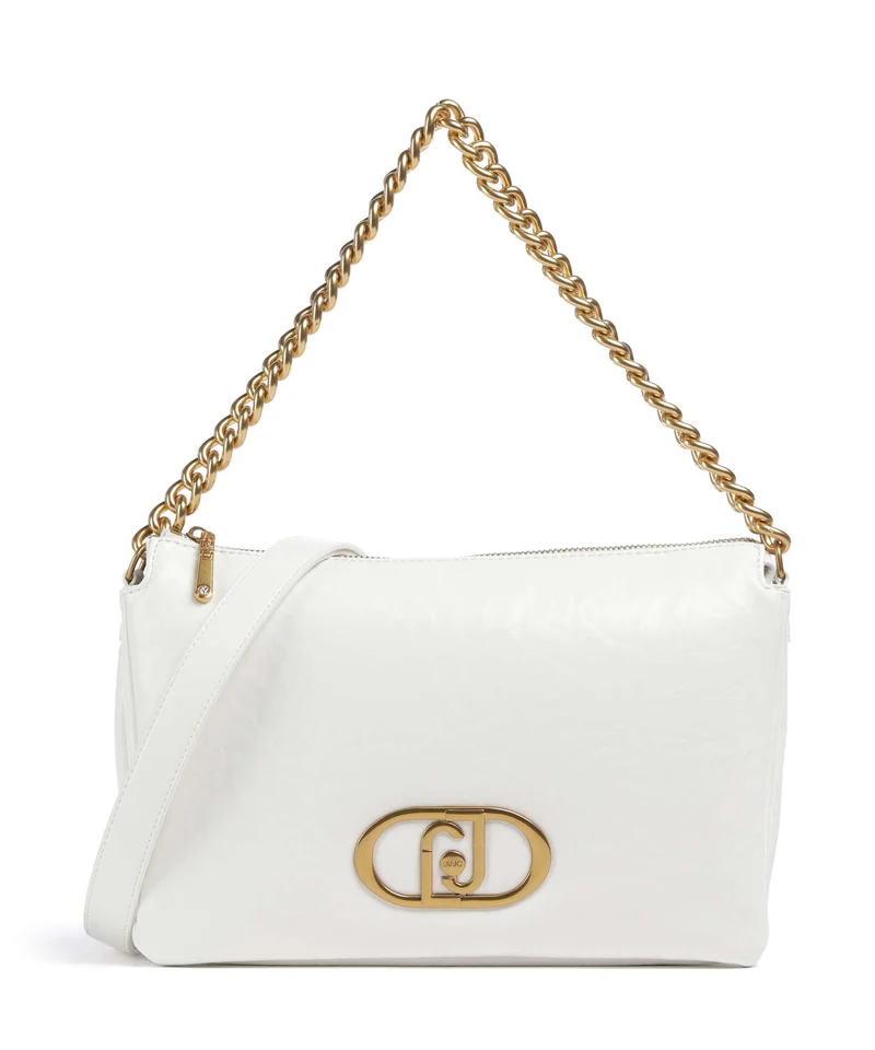 Liu Jo Lapuffy Borsa a spalla offwhite
