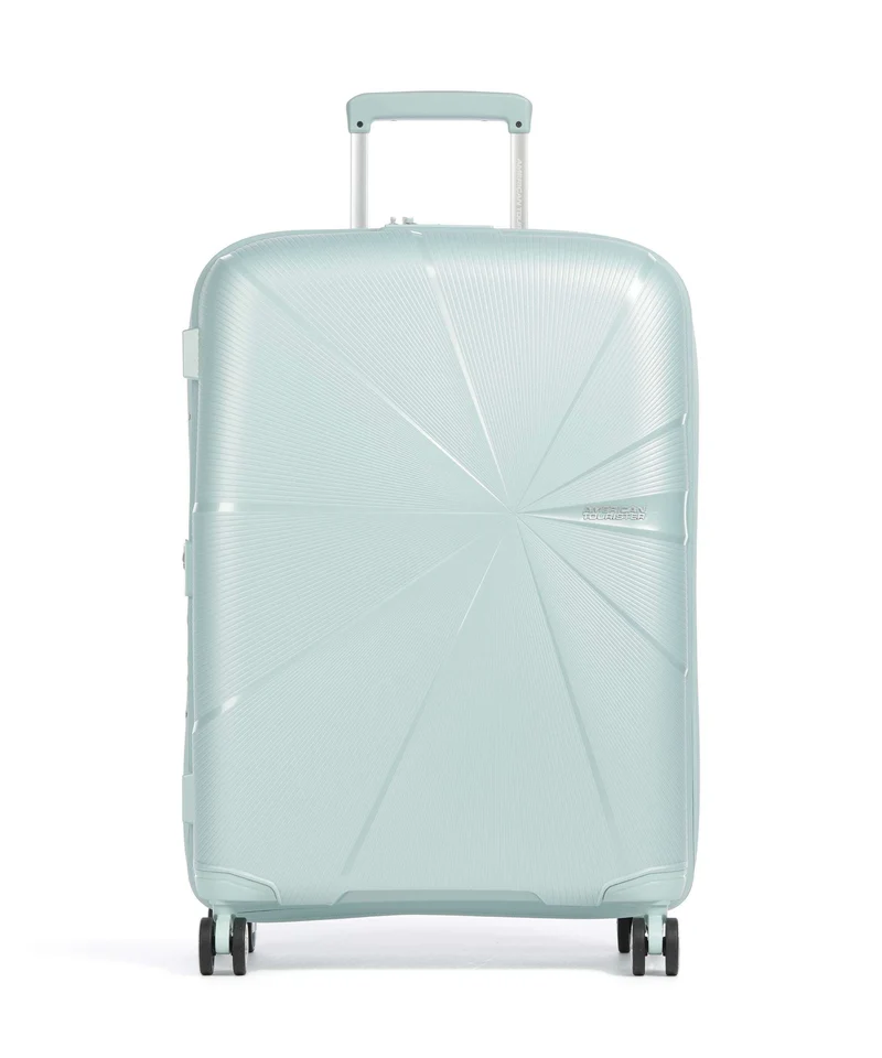 American Tourister Starvibe Valigia trolley (4 ruote) metallic surf blue