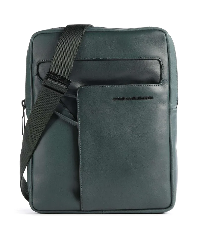 Piquadro AKRON Borsa a tracolla verde