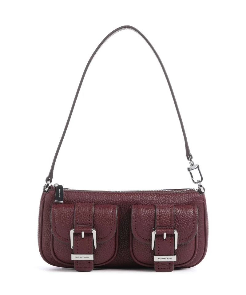 Michael Kors Zoe Small Borsa a spalla oxblood