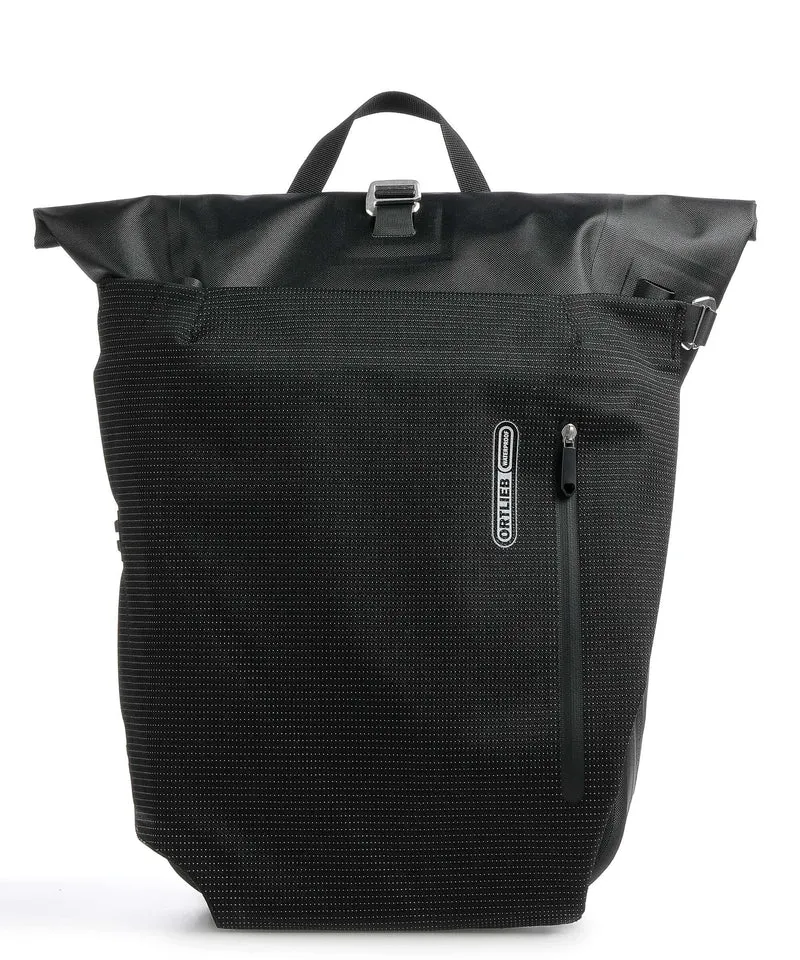 Ortlieb Vario High Vis 26 Zaino roll-top black reflective