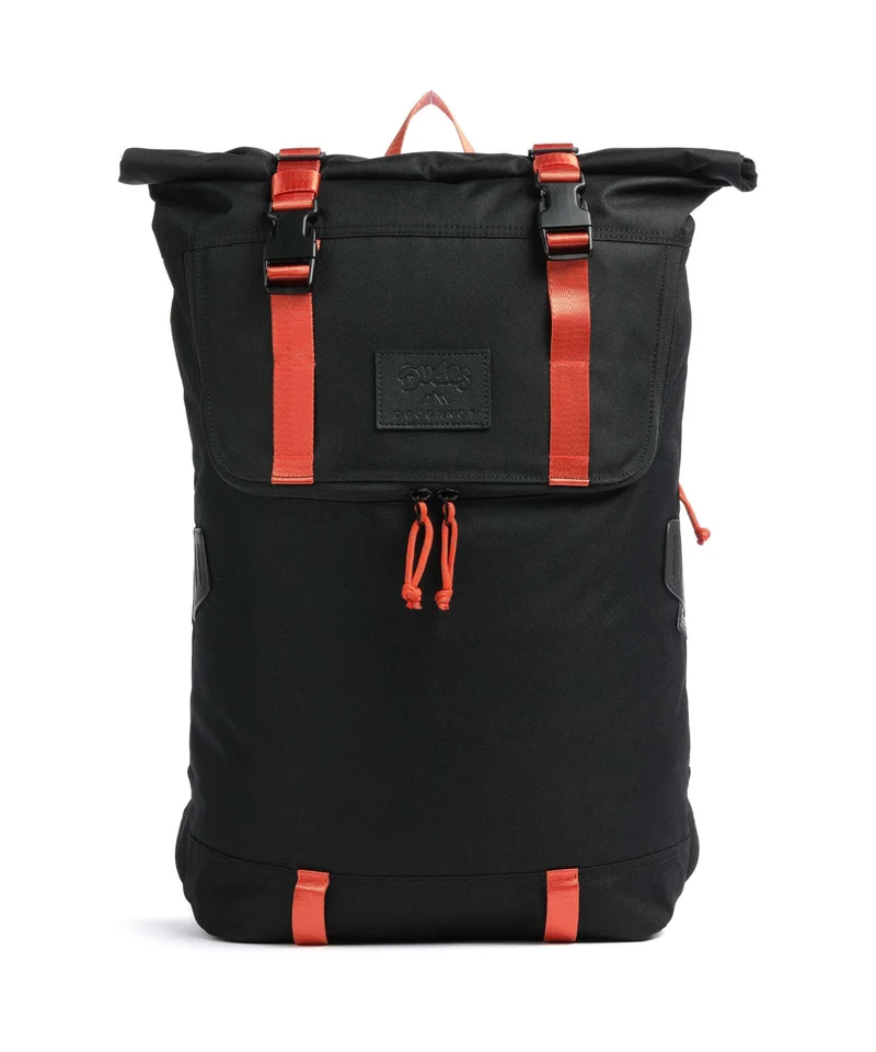Doughnut The Dudes Christopher Dark Zaino roll-top black