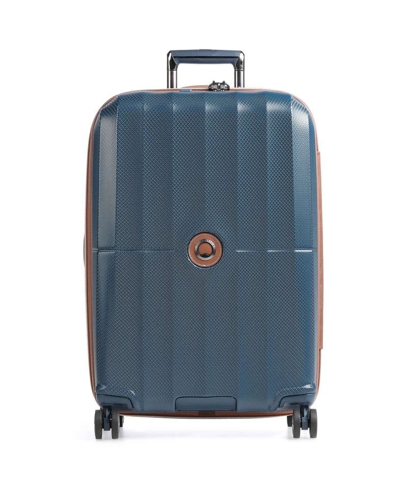 Delsey Paris Carrousel Valigia trolley (4 ruote) marineblau