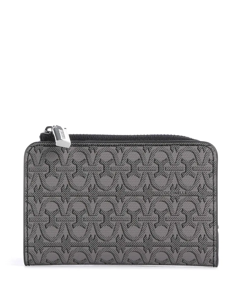 Coccinelle Metallic Monogram Portafoglio multicolour/noir