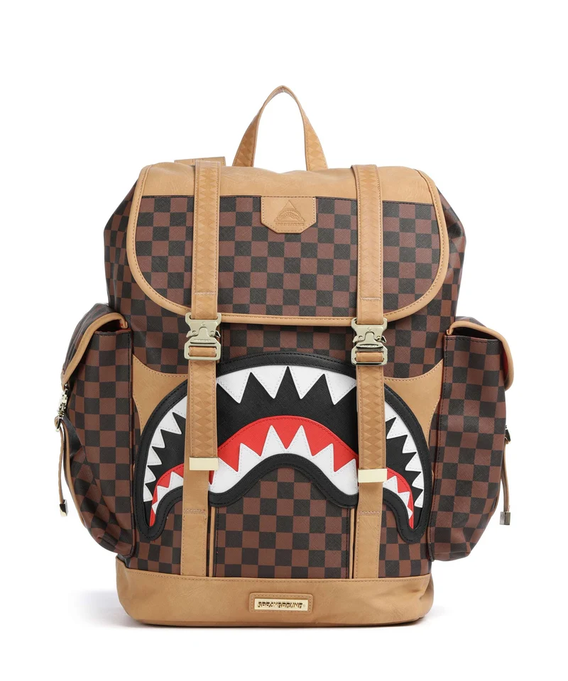 Sprayground Hennyville Monte Carlo Zaino brown