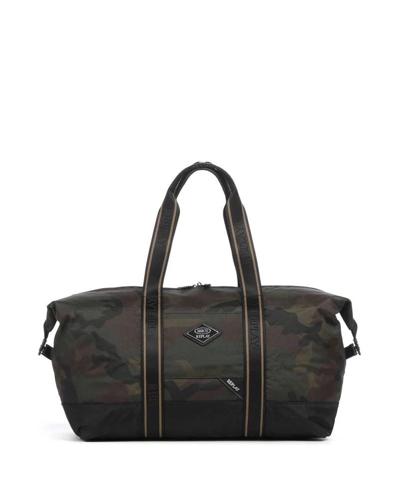 Brics X-Collection Borsone da weekend green camou