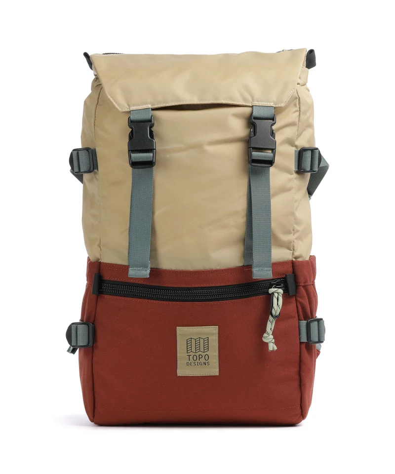 Topo Designs Rover Classic Zaino sahara/fire brick