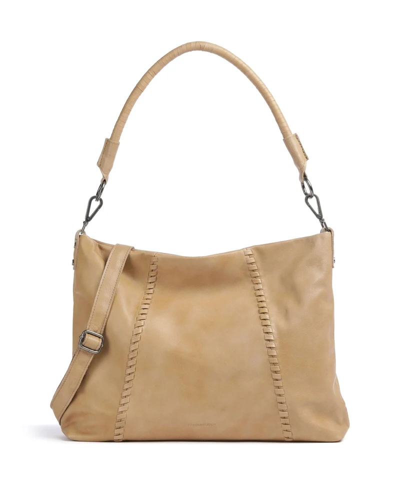 FredsBruder Bestseller Layer Likely Borsa hobo milk coffee