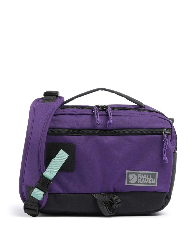 Fjällräven Vardag 6 Borsa a tracolla violette/coal black