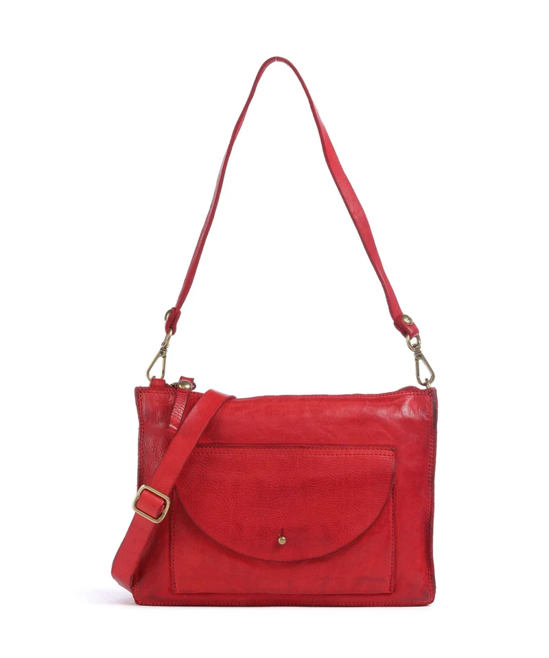 Campomaggi Borsa a spalla rosso