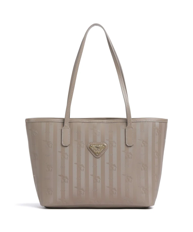 Maison Mollerus Vinerus Genf Borsa shopper taupe