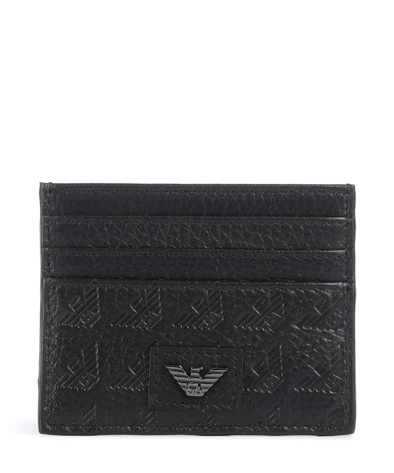 Emporio Armani New Minorca Porta carte di credito black beauty