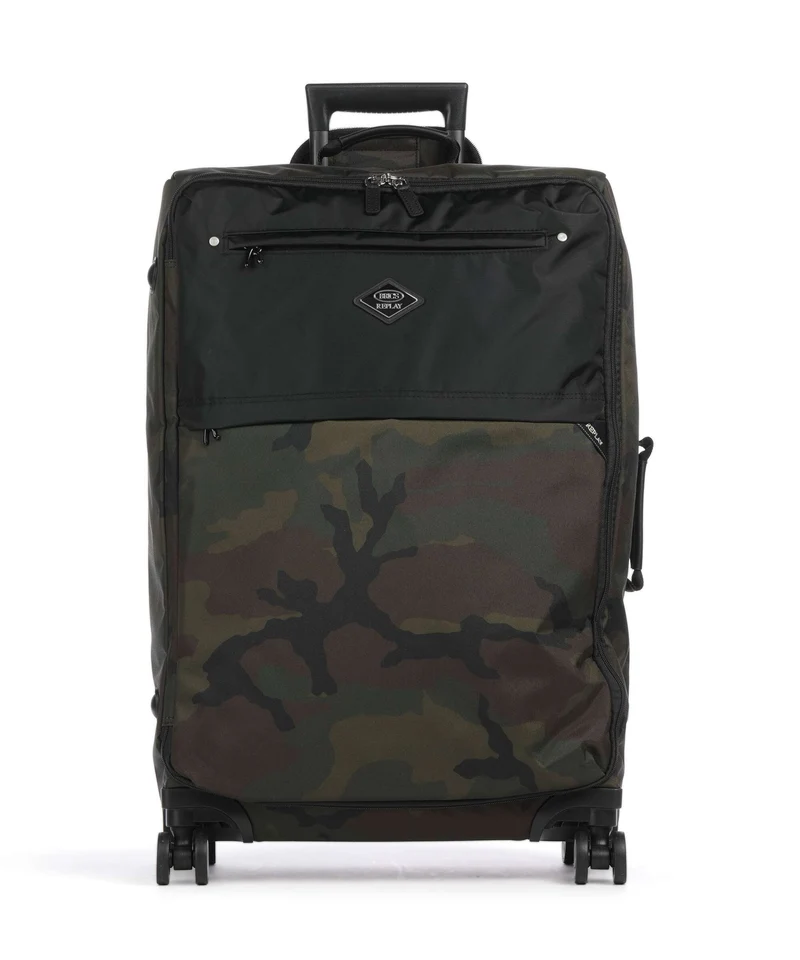 Brics X-Collection Valigia trolley (4 ruote) green camou