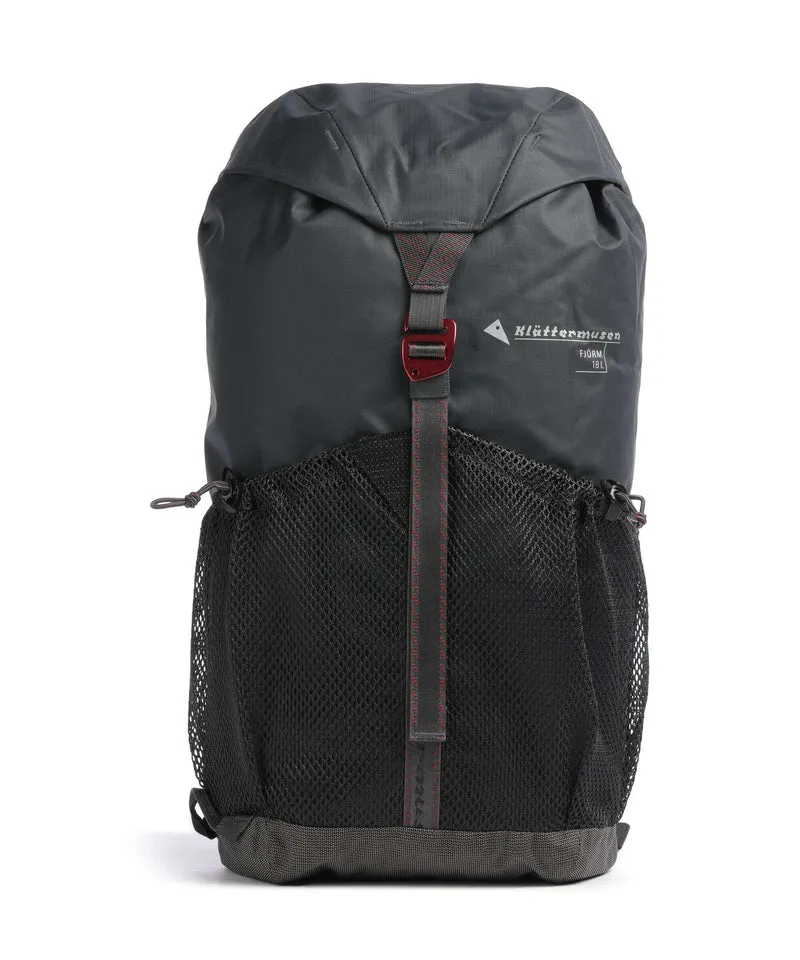 Klättermusen Fjörm 18 Zaino da trekking raven