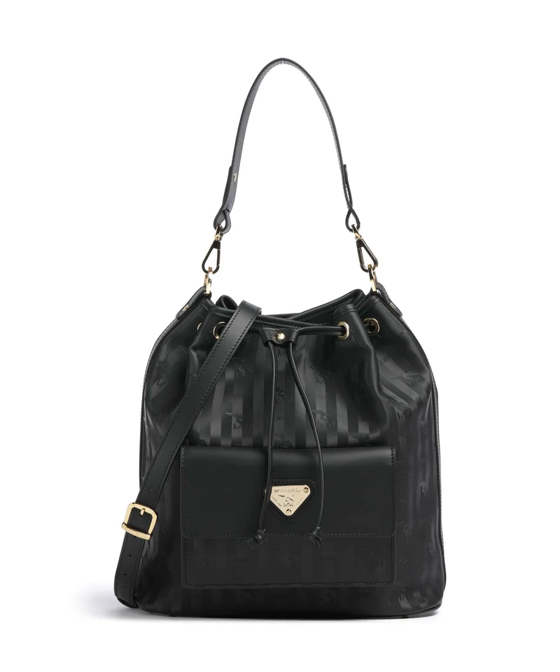 Maison Mollerus Vinerus Nyon Borsa a secchiello classic schwarz