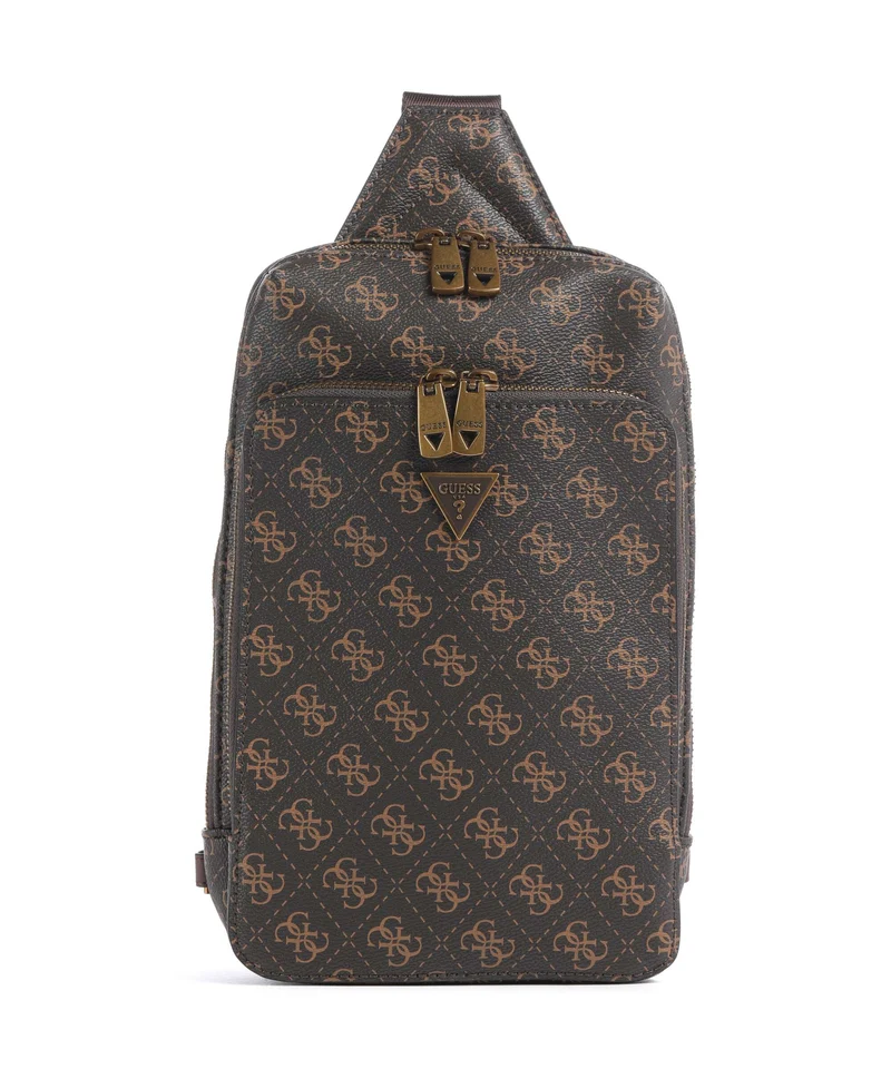 Guess Milano Borsa sling brown/ochre/burgundy