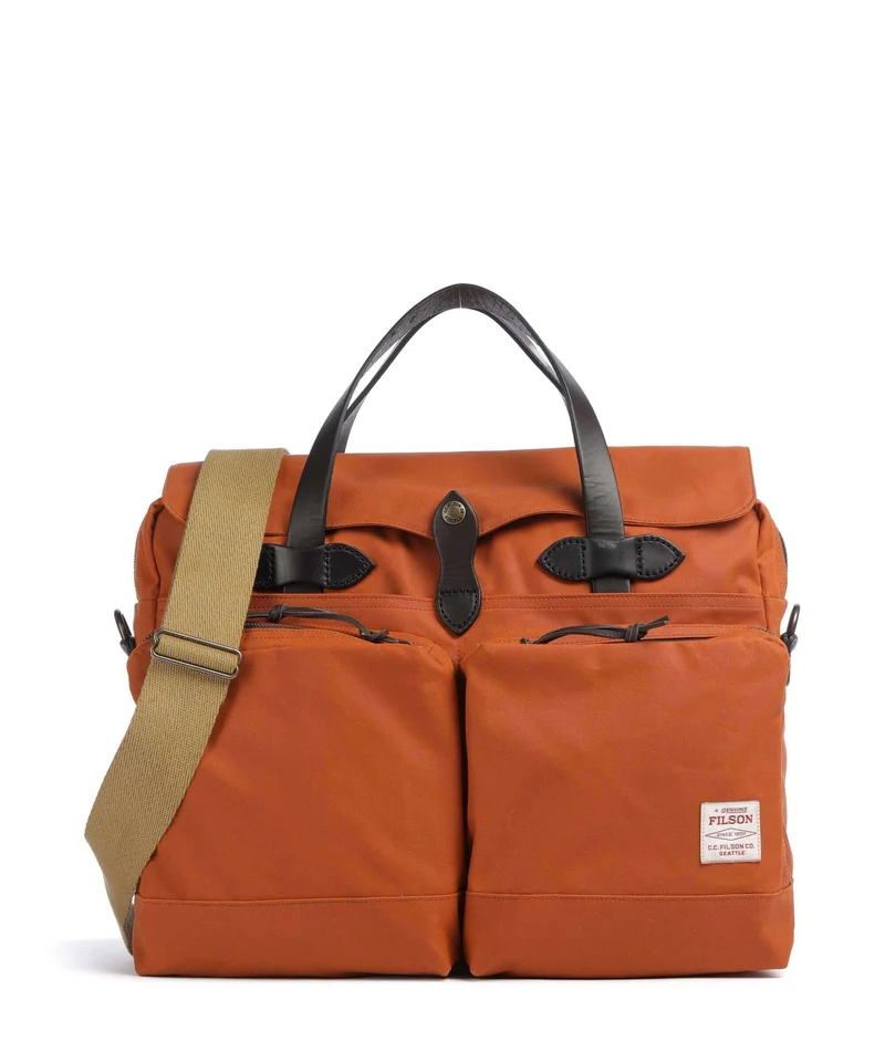 Filson Tin Cloth 24 Hour Cartella rust