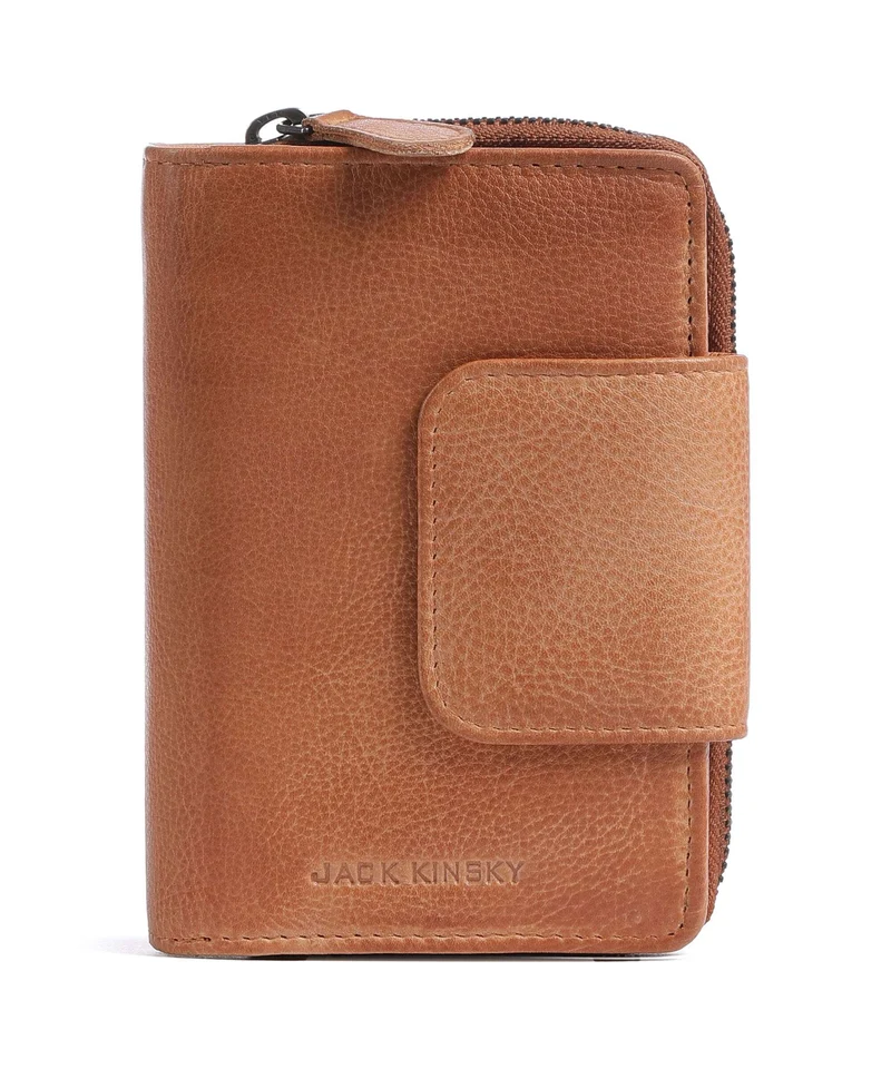 Jack Kinsky Nassau 511 Portafoglio cognac