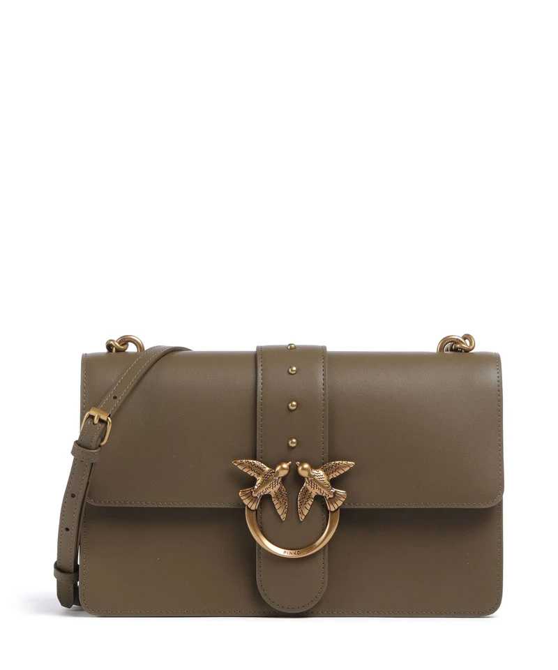 Pinko Love One Classic Borsa a tracolla scricciolo/antique gold