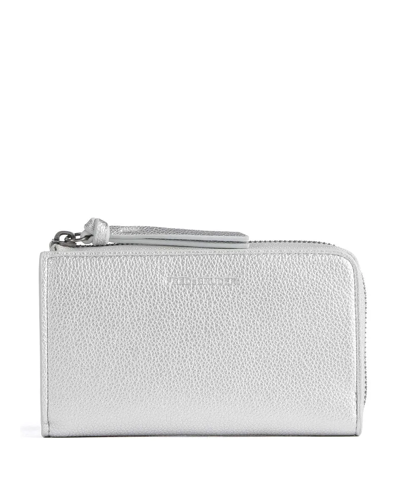 FredsBruder Bestie Half-Zip Portafoglio silver