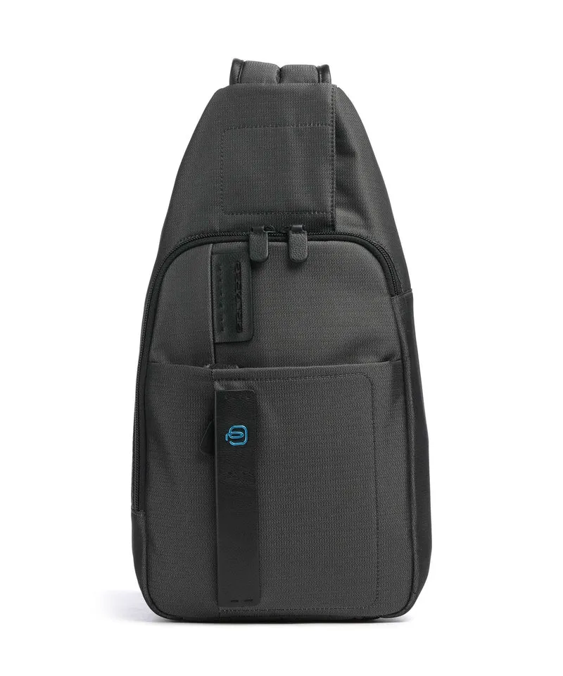 Piquadro P16 Borsa sling grigio