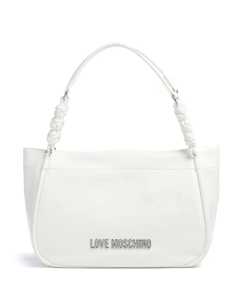 Love Moschino Tender Borsa shopper bianco