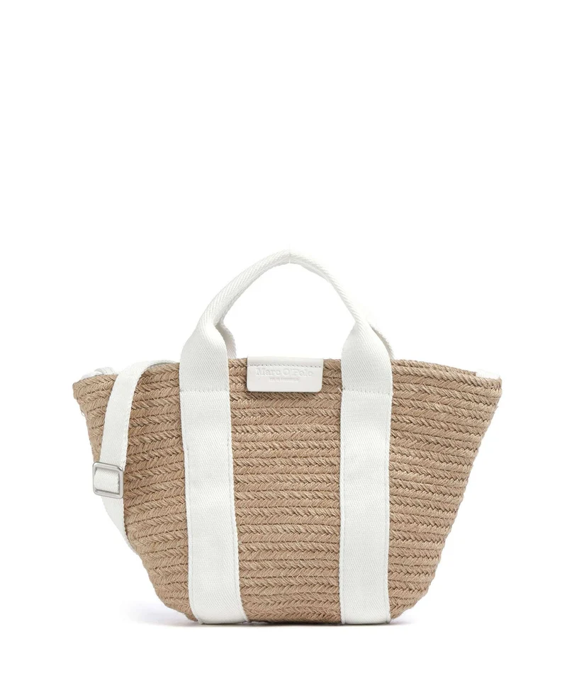 Marc O'Polo Meria Borsa a tracolla white cotton