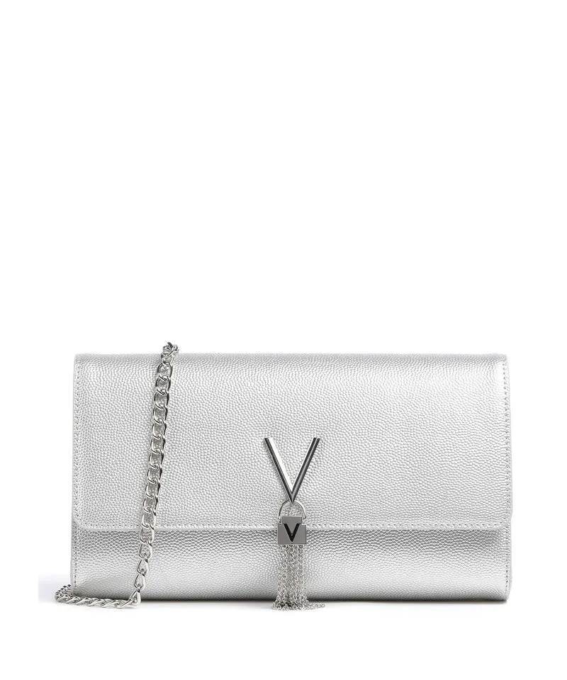 Valentino Bags Divina Borsa a tracolla argento