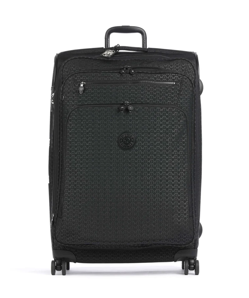 Kipling Basic New Youri L Valigia trolley (4 ruote) signature embossed