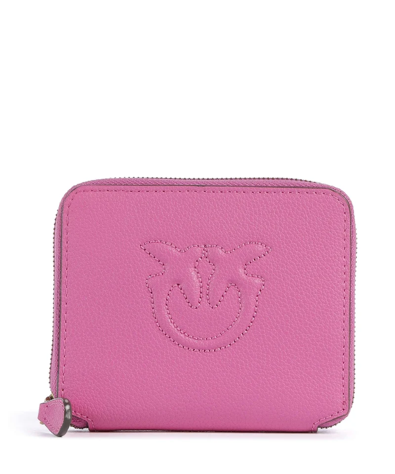 Pinko Taylor Portafoglio rosa flogo/antique gold