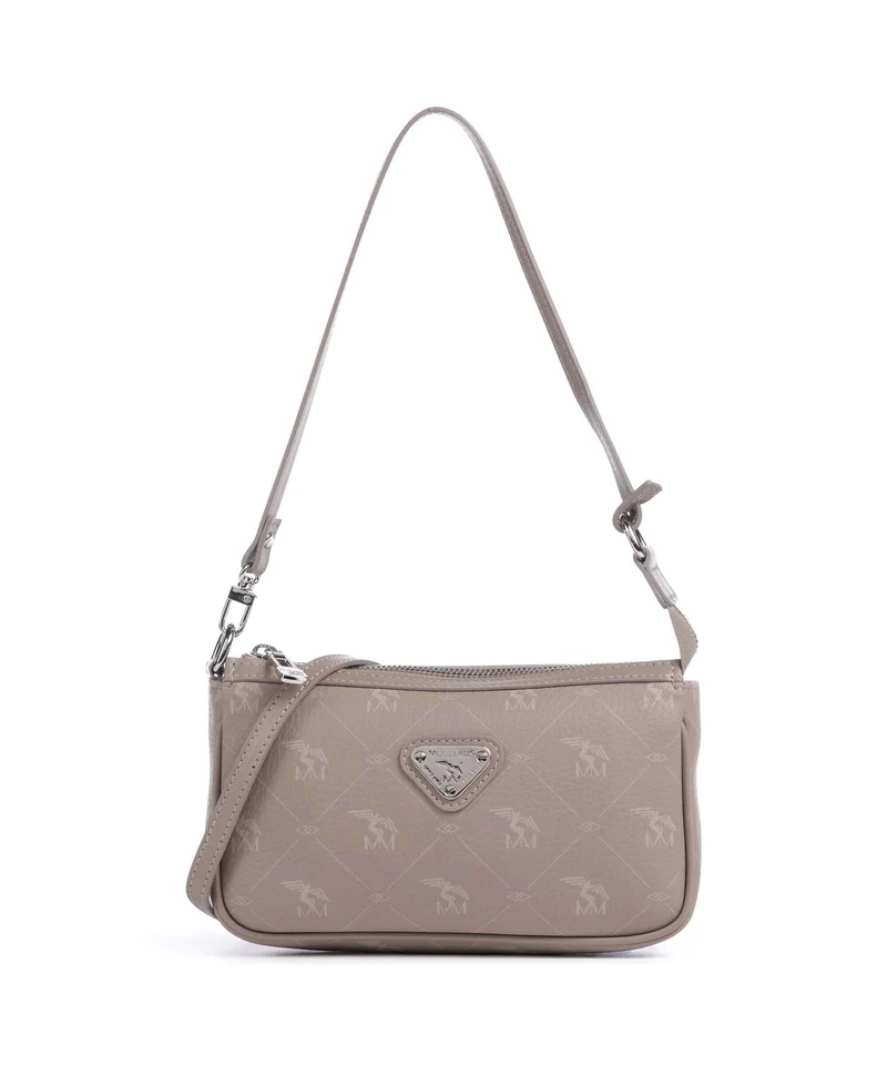 Maison Mollerus Pecarus Missy Borsa a spalla taupe/rosé/silber