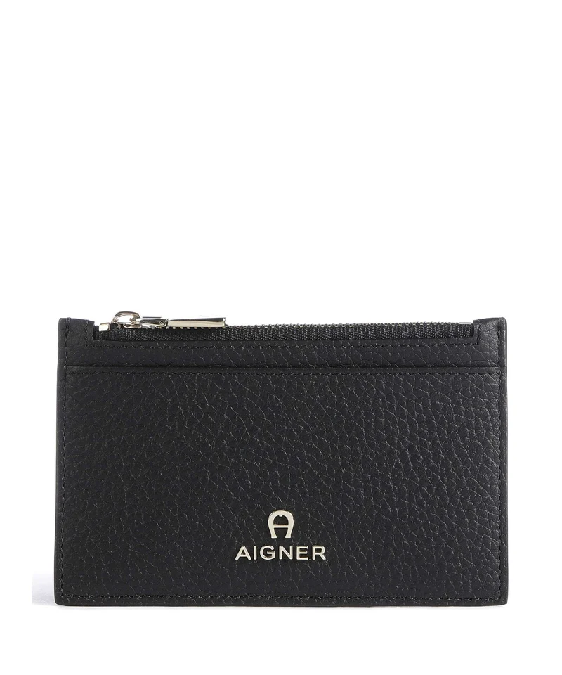 Aigner Ivy Porta carte di credito black