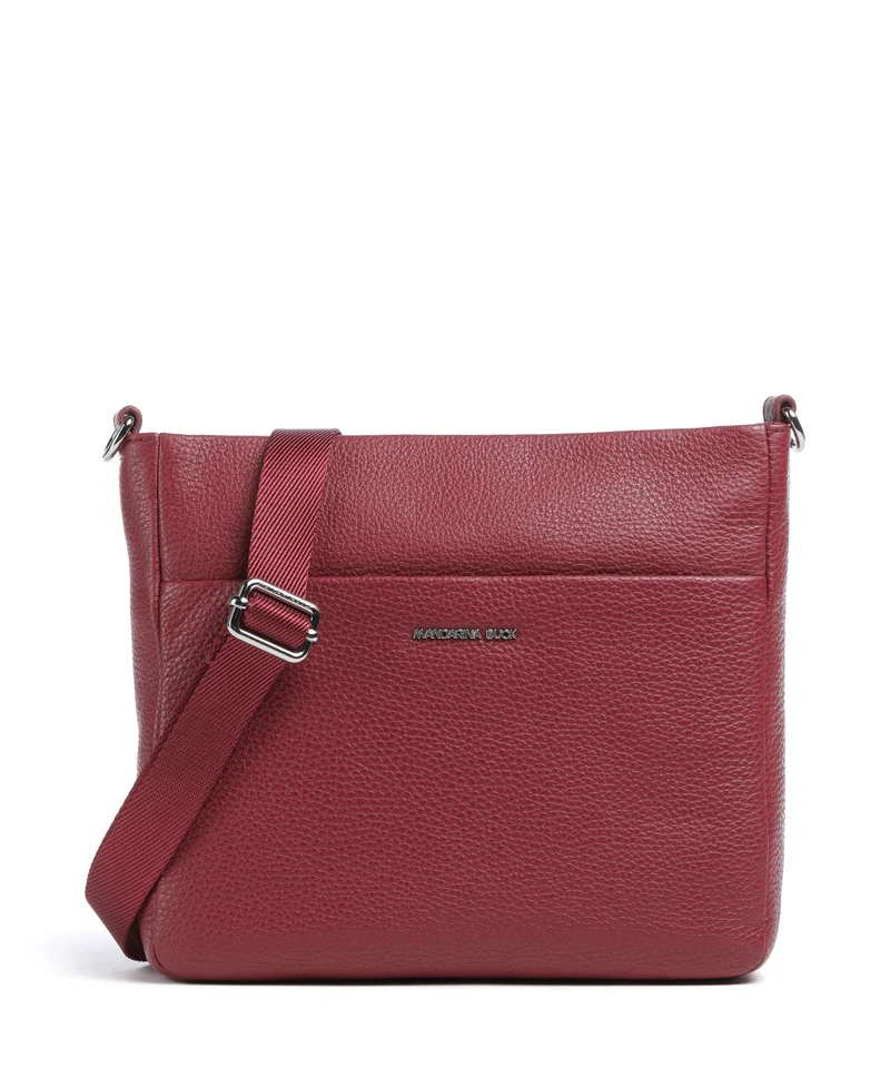 Mandarina Duck Mellow Leather Borsa a tracolla grape