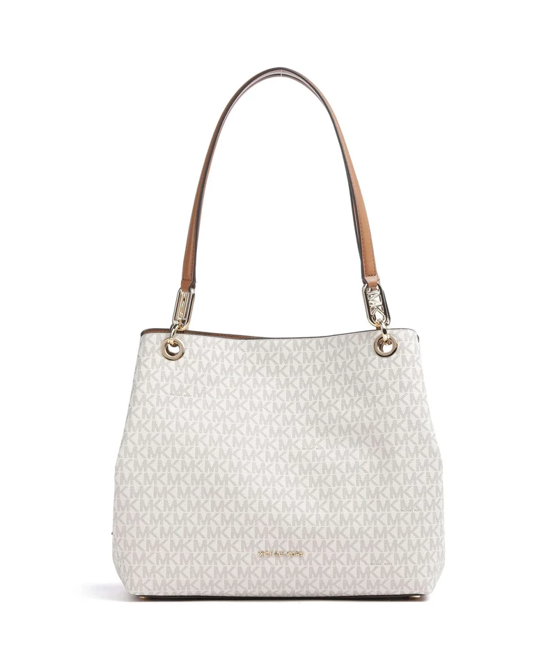 Michael Kors Kensington Borsa hobo vanilla/acorn