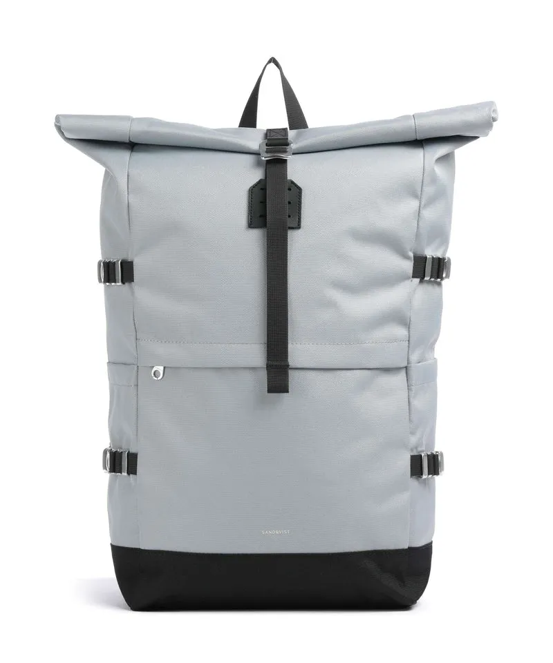 Sandqvist Icon L Zaino roll-top ice blue