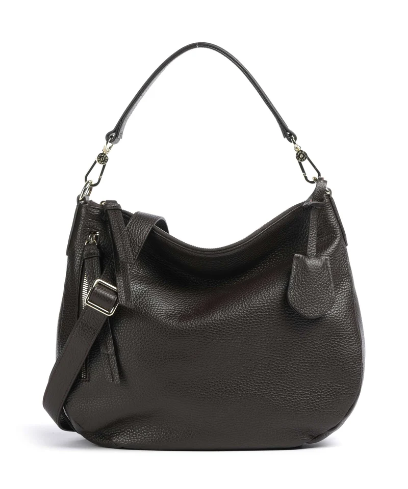 Abro Adria Juna Small Borsa hobo dark brown