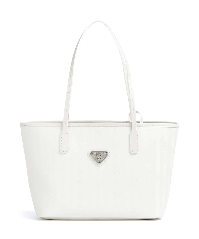 Maison Mollerus Vinerus Genf Borsa shopper snow weiss