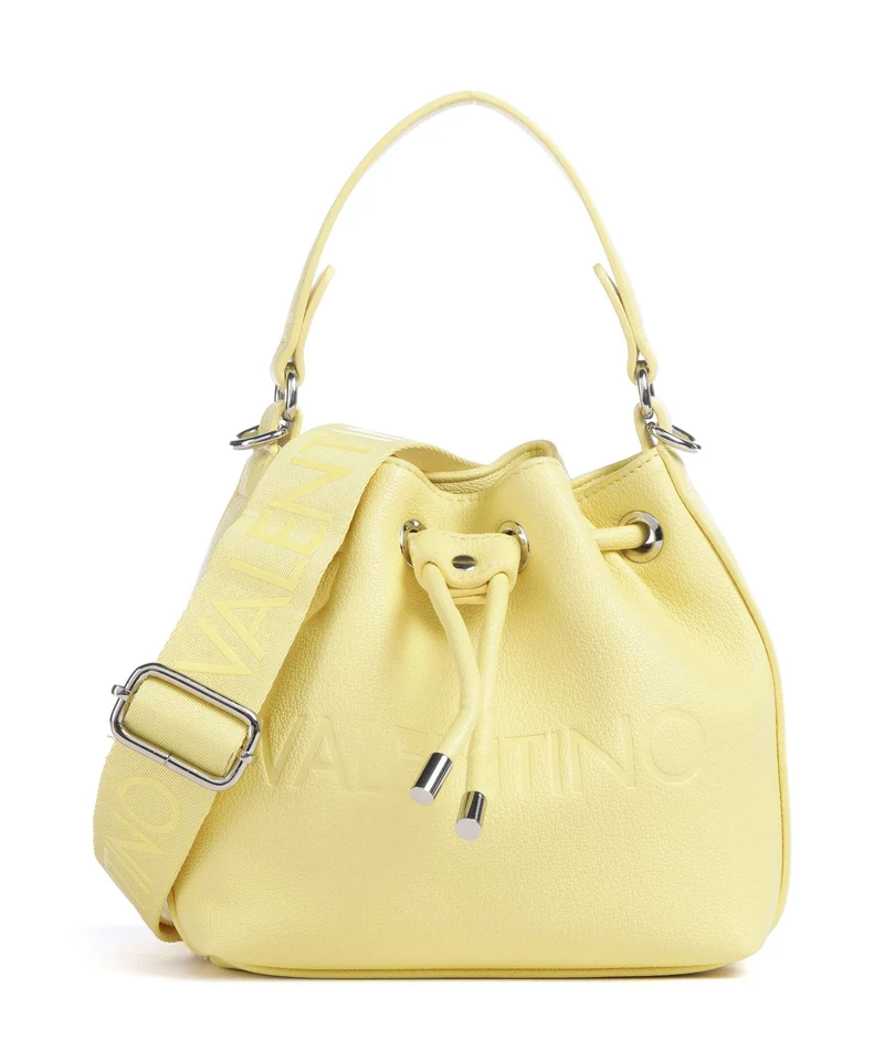 Valentino Bags Sirah Re Borsa a secchiello giallo