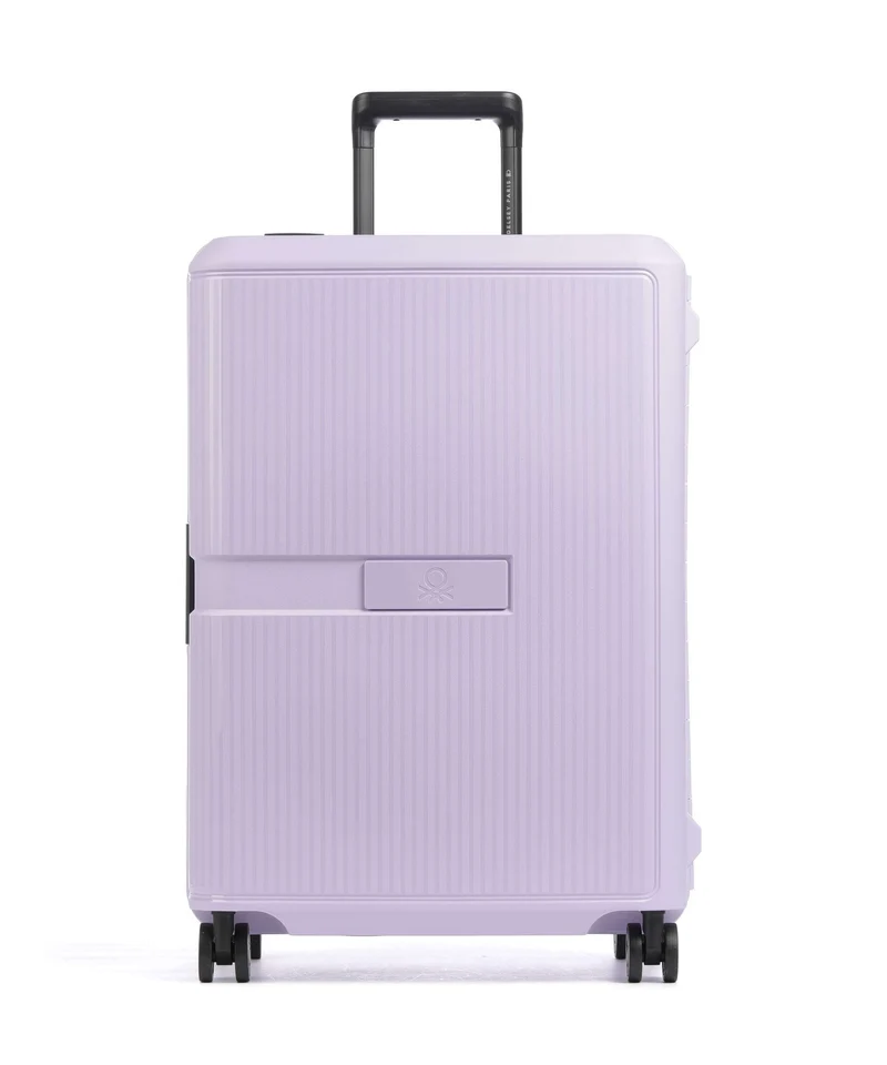 Delsey Paris x United Colors of Benetton CB Hard Valigia trolley (4 ruote) lavender