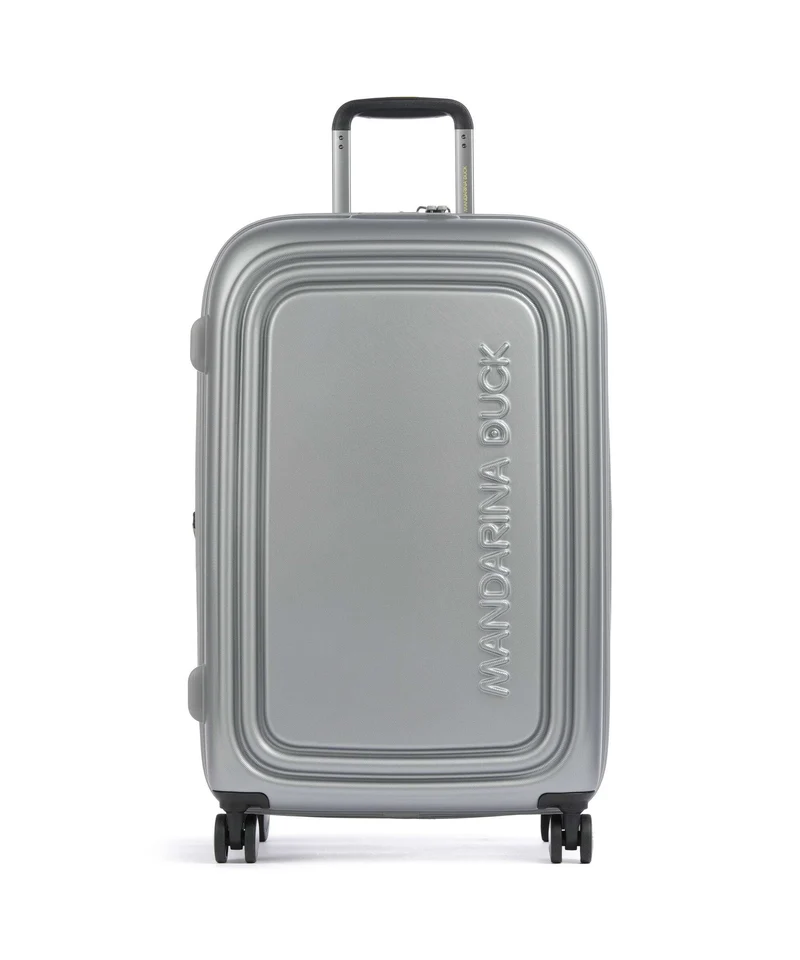 Mandarina Duck Logoduck+ Valigia trolley (4 ruote) silver
