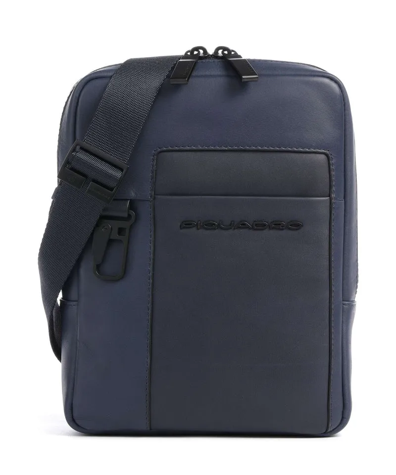 Piquadro Finn Borsa a tracolla blu
